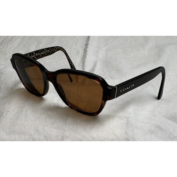 COACH‎ DARK TORTOISE 550713 HC8232 L1010 SUNGLASSES 56-17-140; FRAMES ONLY - Picture 1 of 8